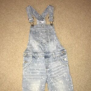 Epic Threads Childrens size 8 Light Blue Denim Overalls long pants
